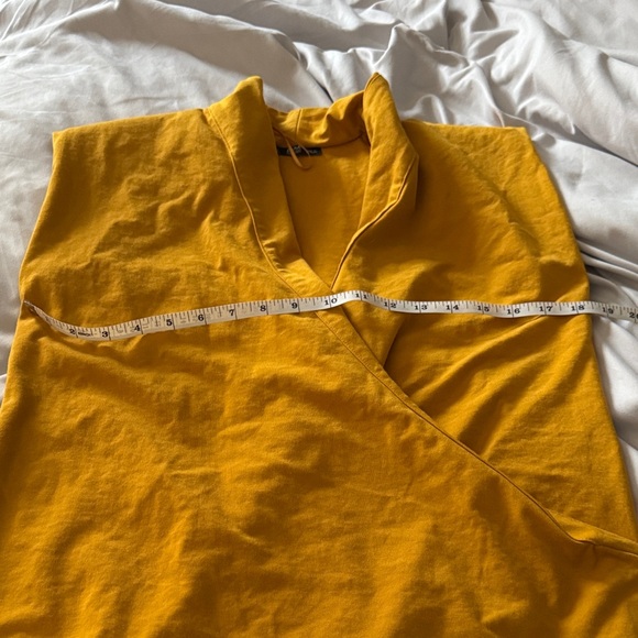 Zara | Sleeveless Blazer Wrap Dress Size S - Picture 10 of 12